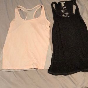 Two Forever 21 Active Tops
